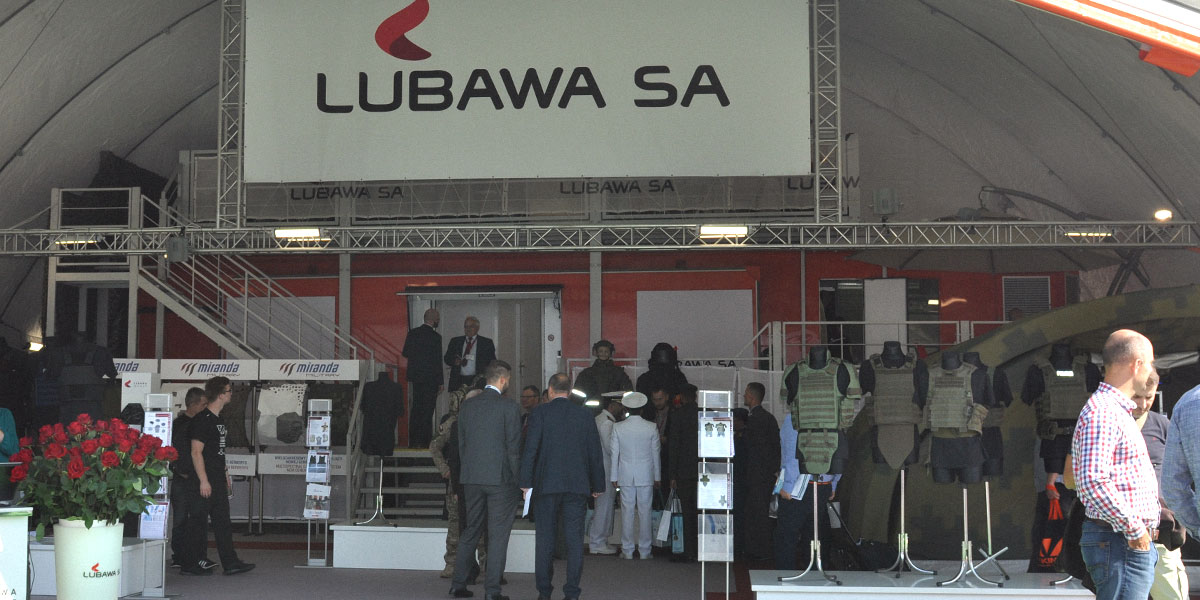 Lubawa S.A. during the XXVII International Defense Industry Exhibition