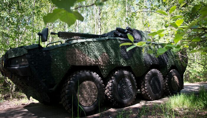 MULTISPECTRAL MOBILE CAMOUFLAGE