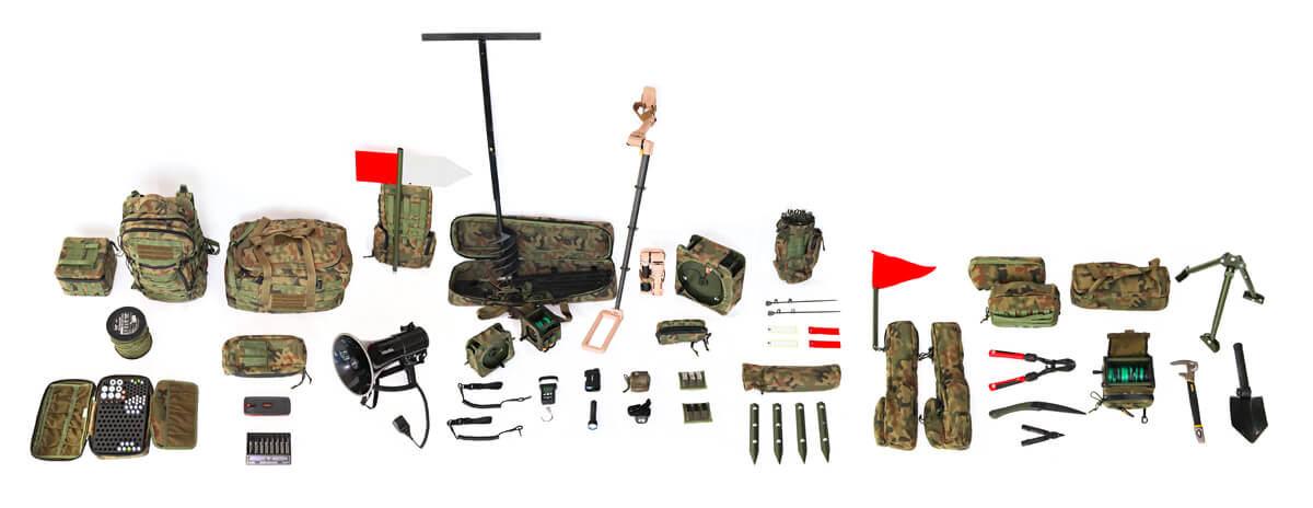 COMBAT ENGINEER DEMINING AND RECONNAISSANCE EQUIPMENT