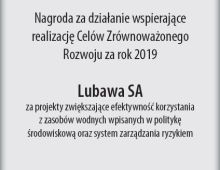 Srebrny Listek CSR oraz nagroda dla projektów i działań wspierających Cele Zrównoważonego Rozwoju (SDGs) dla Grupy Lubawa