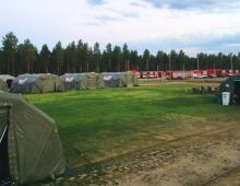 Polscy Strażacy w Szwecji ze sprzętem Lubawa S.A.