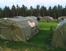 Polscy Strażacy w Szwecji ze sprzętem Lubawa S.A.